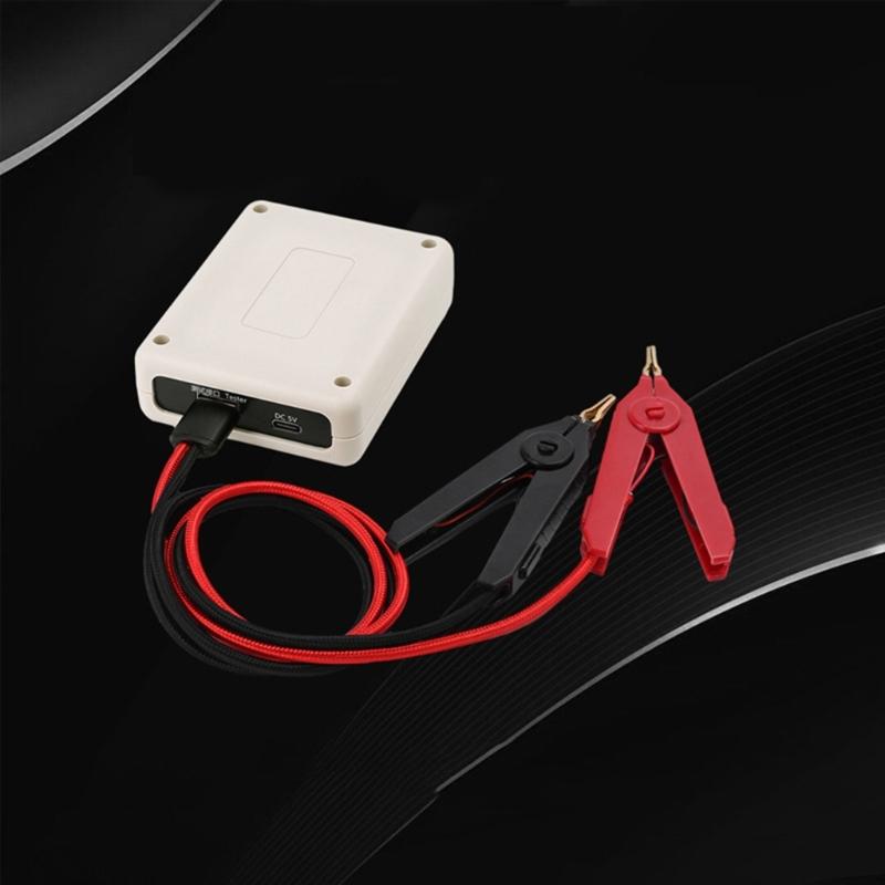 Upgrades Digital Ohm Meter with Kelvin Clip Adjustable Voltages Measurement High Accuracy Voltages & Resistance Tester