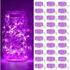 30 Pack LED Fairy String Lights Battery Powered Warm White Copper Wire IP65 Waterproof 3 Modes