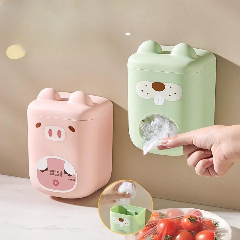 Kitchen Sink Filter Screen Disposable Pull-out Sink Filter Screen Storage Box Household Wall-mounted Cute Pull-out Box