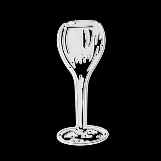 

Wine Glass Metal Cutting Dies DIY Scrapbooking Embossing Paper Cards Stencil