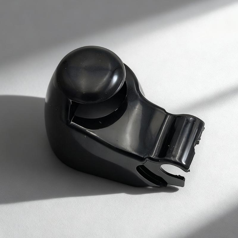 2Pcs Plastic Rear Wiper Arm Caps Washer Jet Nozzles Car Replacement Parts for 7M3955435 Accessories Quick Mounting