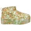 Collina Strada x UGG Stivale Classico Ultra Mini con Plateau Verde Floreale Sneakers Unisex 1170937-GRNF