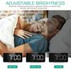 ORIA LED Digital Smart Alarm Clock Watch Table Electronic Desktop Clocks USB Wake Up Clock Snooze USB Wake Up Alarm Home Decor
