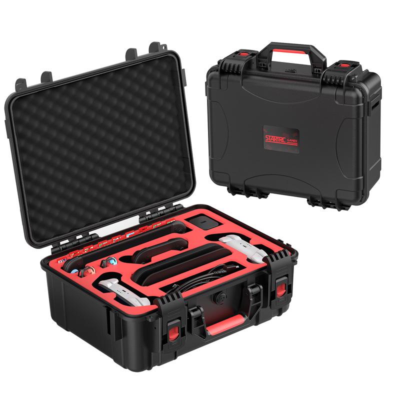 

Switch2 Multi-Functional Hard Storage Case for Handheld Game Console & Dual PRO Controllers, Waterproof Design