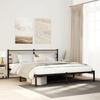 VidaXL Metal Bed Frames Without Mattress Sonoma Oak 180x200 Cm 4017106