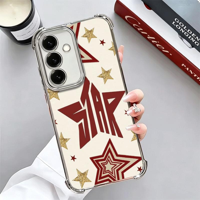 Fashion Vintage Star Girl Minimalist Soft Phone Case For Samsung A17 A27 A07 A37 A57 A16 A56 A15 A55 A14 A54 A13 A53 A26 A36 A25