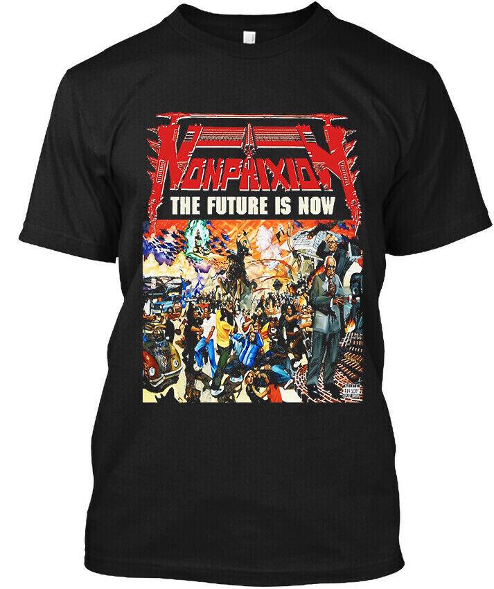 

Non Phixion The Future Is Now American Hardcore Hip Hop Logo T-Shirt S-5XL Unisex T-Shirt XXXXL