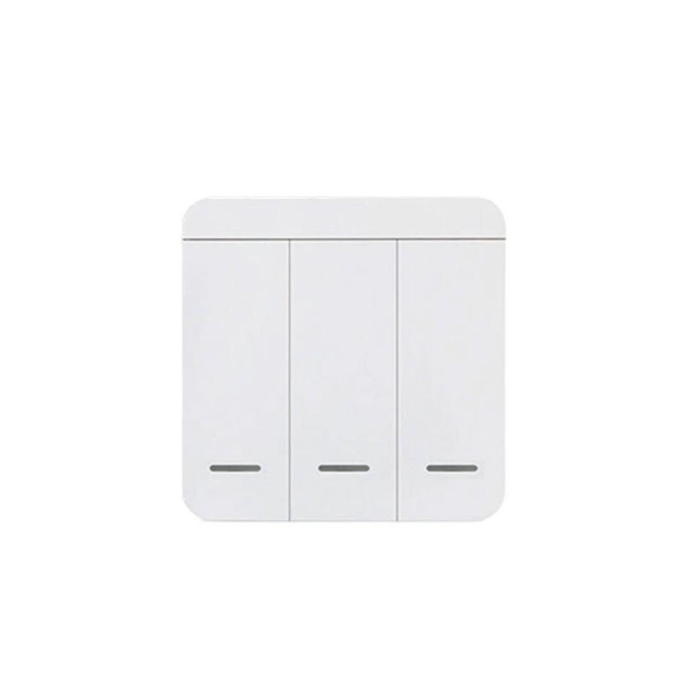 1/2/3 Gang Wireless Remote Control Switch Push Button 433MHZ Wireless Switch ON/OFF Switch Wall Panel Intelligent Switch
