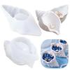 Silicone Moulds Conch Candle Jar Molds Jewelry Storage Box Molds Epoxy Resin Molds Plasters Molds for Home Decoration