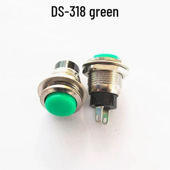 DS-318 Round 12mm Momentary Push Button Switch for Doorbell or Small Horn