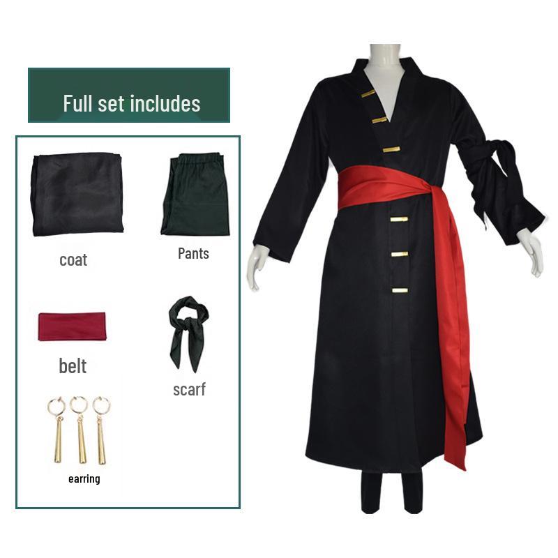 One Piece Zoro Juro Yukata Kimono Cosplay Costume