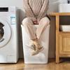 Japanese Style Dirty Clothes Basket Hollow out Laundry Basket Clothes Storage Basket  Household