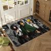 Attack-on-Titans Anime Floor Mat Soft Thickened Absorbent Non-Slip Bedroom Living Room Door Mat Home Decor Flannel Rugs