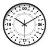 Ceas de perete rotund cu temporizare specială de 24 de ore, Decor cu marcaje precise pentru minute (Bateriile nu sunt incluse), 10-16 inci