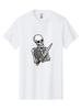 Skeleton-Holding-Dagger Mens Graphic Tee, 100% Cotton, Casual Summer Wear