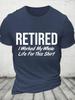 Retired Cotton Tshirt