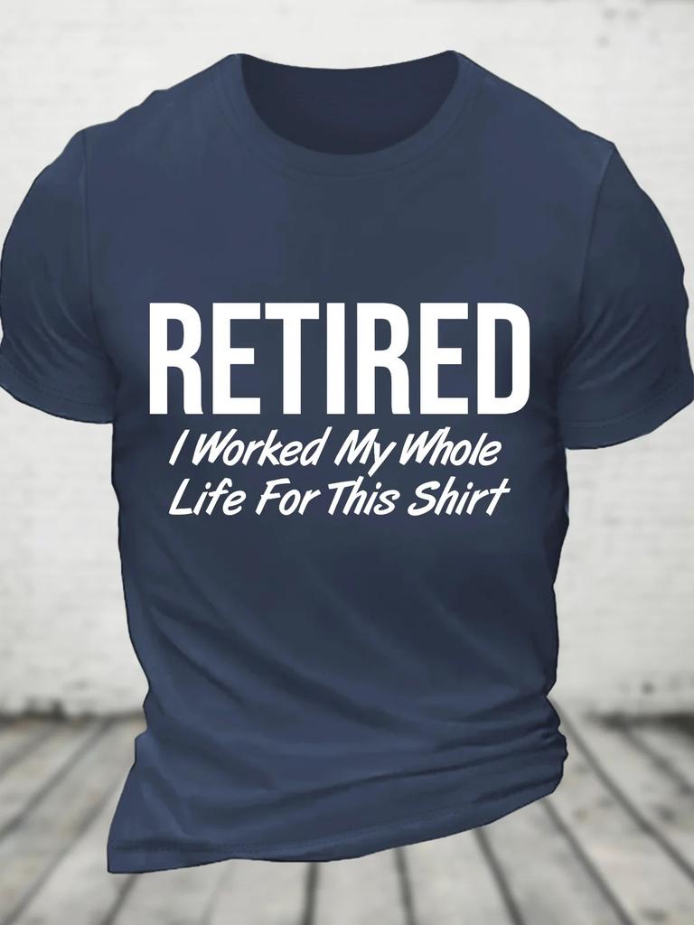 Retired Cotton Tshirt