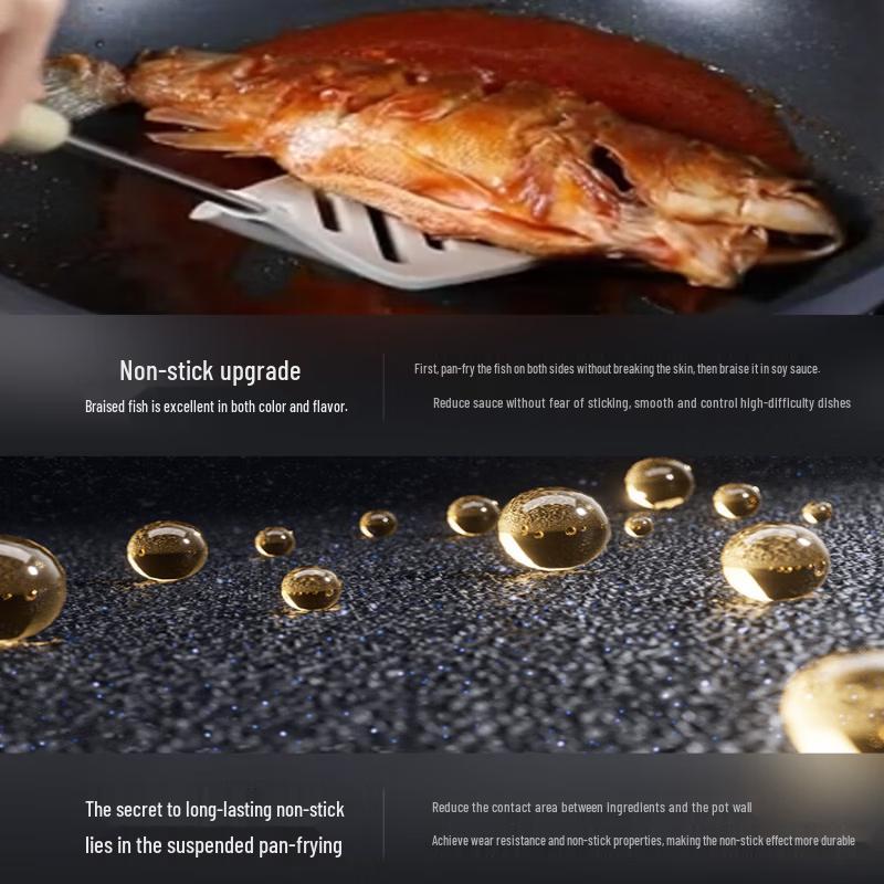 SUPOR 28CM Non-Stick Stir-Fry Wok