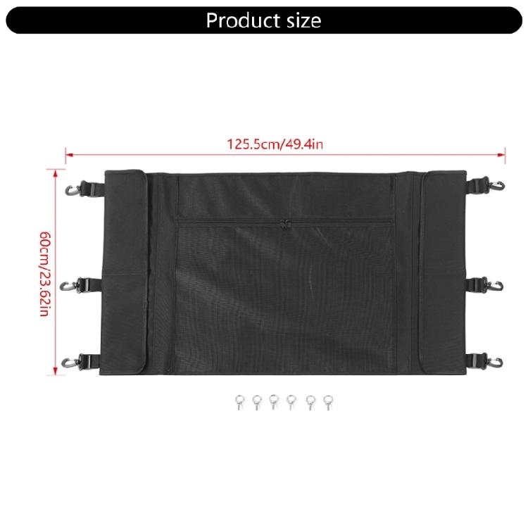 Foldable Trunk Storage Organizer Luggage Net Shelf Load Cargo Shade Cover Bag Curtain Fit for Jimny JB64 JB74 2019-2024