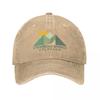 Retro Vintage Steamboat Springs Baseball Cap Fishing Hat Streetwear Snapback Cap Luxury Hat Unisex Hats Womens