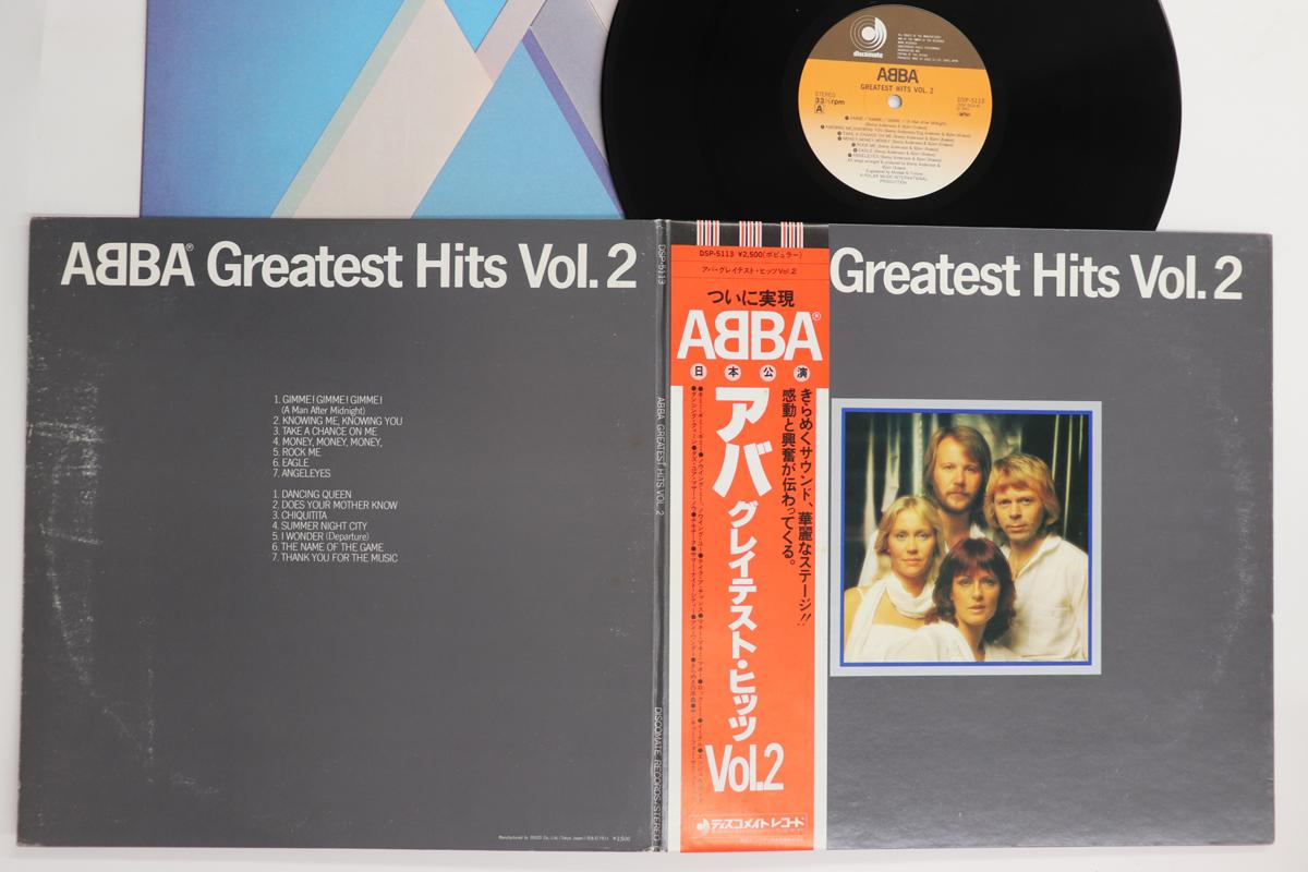 

LP Пластинка ABBA - Greatest Hits Vol 2 DSP5113 DISCOMATE 1979 Япония Оби Поп Б/у