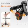 Diudiu Portable Mini Selfie Stick: Travel Tripod & Bluetooth Phone Holder for Live Streaming