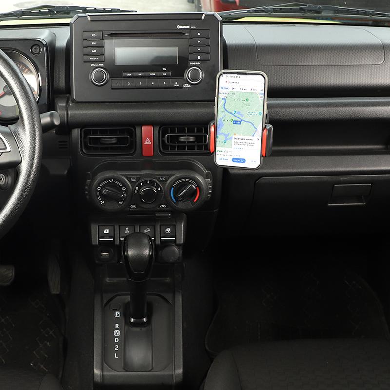 Car Co-pilot Handle Expand Phone Holder Mobile Phone Bracket GPS Phone Stand Bracket  Fit For Suzuki Jimny 2019 Up Car Interior Accessories