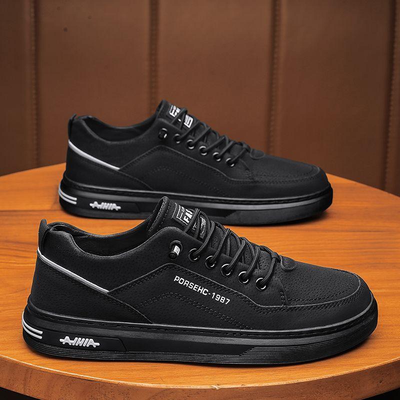 Men's Shoes New Summer Work Shoes Non-slip Wear-resistant Board Shoes Young and Young Leisure Sports Trendy Shoes Men