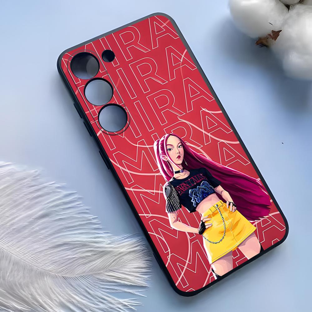 

Movie KPop D-Demon H-Hunters Phone Case For Samsung S25 Ultra S24 S23 S22 S21 S20 Plus Fe Galaxy A54 A53 A34 A25 Silicone Cover Samsung Note20Ultra