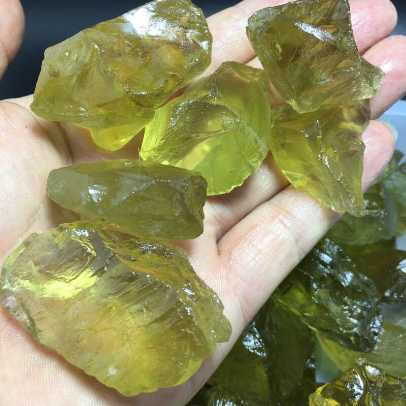 Beautiful 100g Brazils Natural Topaz Rough Mineral Crystal Specimens Decor Gift
