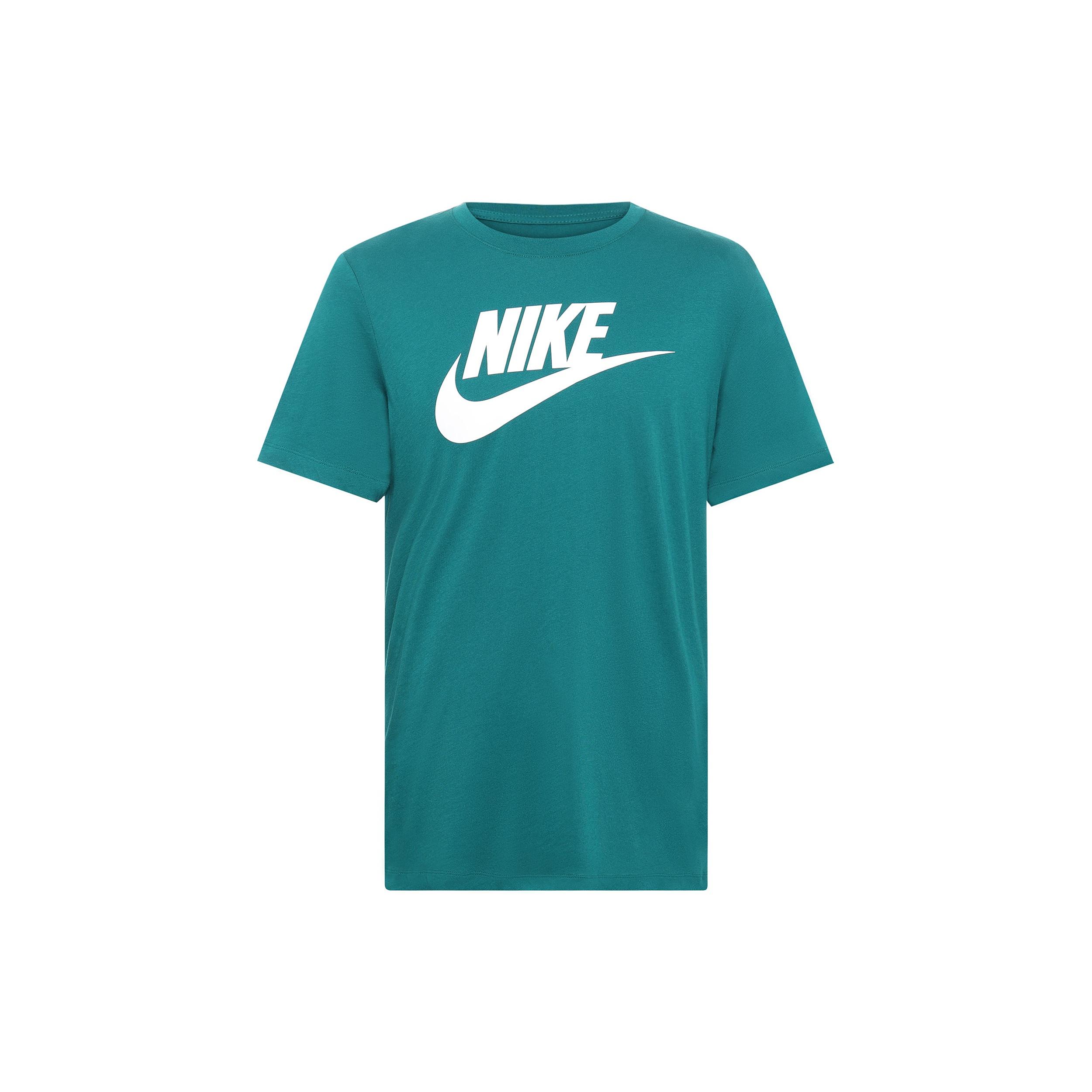Nike AS NSW Tshirt Icon Futura Teal Men s AR5005-381 M