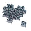 PC Hartvormige Keycaps OEM Hoogte 21 Toetsen Slipvast Voor Gaming Toetsenborden