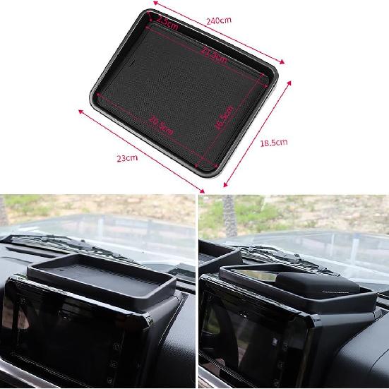 3PCS Center Console Organizer Gear Shift Tray Dashboard Storage Box Compatible with Suzuki Jimny 2019 2020 2021 2022 2023 2024 Interior Accessories