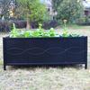 Sturdy Raised Garden Bed with Inner Fabric Liners for Vegetables Flower Planter Box in Brown for Backyard Patio Balcony Inner S