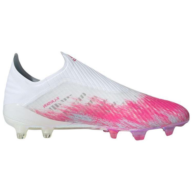 Adidas X 19+ FG Weiß Schockpink Herren Sneaker Wolkenweiß Kernschwarz EG7138