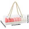 6pcs Clear Gift Packing Box Transparent Window Box Display and Storage Case for Jewelry Necklaces Earrings Bracelets Suitable for Parties Weddings
