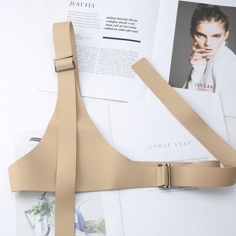Punk Women Waist Harness PU Leather Body Suspender Fashion One-shoulder Strap Belt  Dress Suit