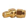 SMA 45° Male to Female Connector Wide Frequency Band Stable Male to Female Connector for Antenna Met