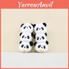 Charming Panda Plush Keychain Cute Stuffed Animal Doll Bag Charm For Kids