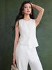 Women's High-End Spring/Summer French-Design Suit with Vest and Outerwear Base Layer