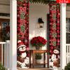 2pcs New Year Banner Polyester for Porch