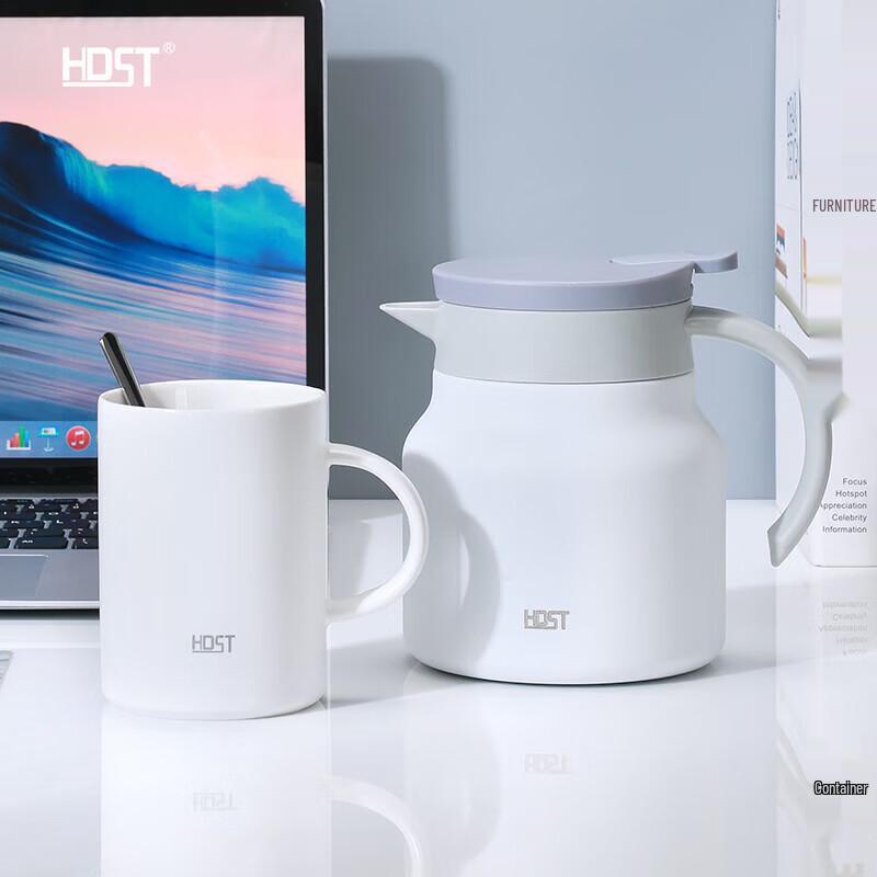 Wenya 304 Stainless Steel Insulated Pot & Melamine Cup Set