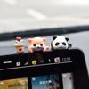 Gift Computer TV Little Animal Ornaments Showpiece Resin Car Navigation Screen Decorations Creative Table Edge Ornaments