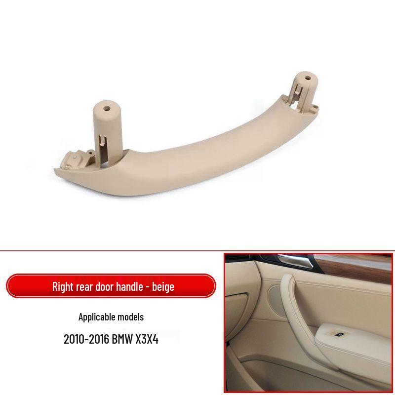 Enhanced BMW X3 Door Handle Inner Cover & X4 Armrest Storage Box with Improved Material & Non-Sticky Finish.