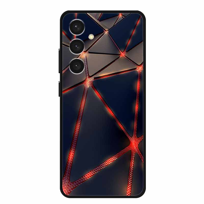 For Samsung S24 Plus Phone Case S24Plus Black Silicone Soft Back Cover Case For Samsung Galaxy S24 Plus Case S 24 Plus Funda Bag