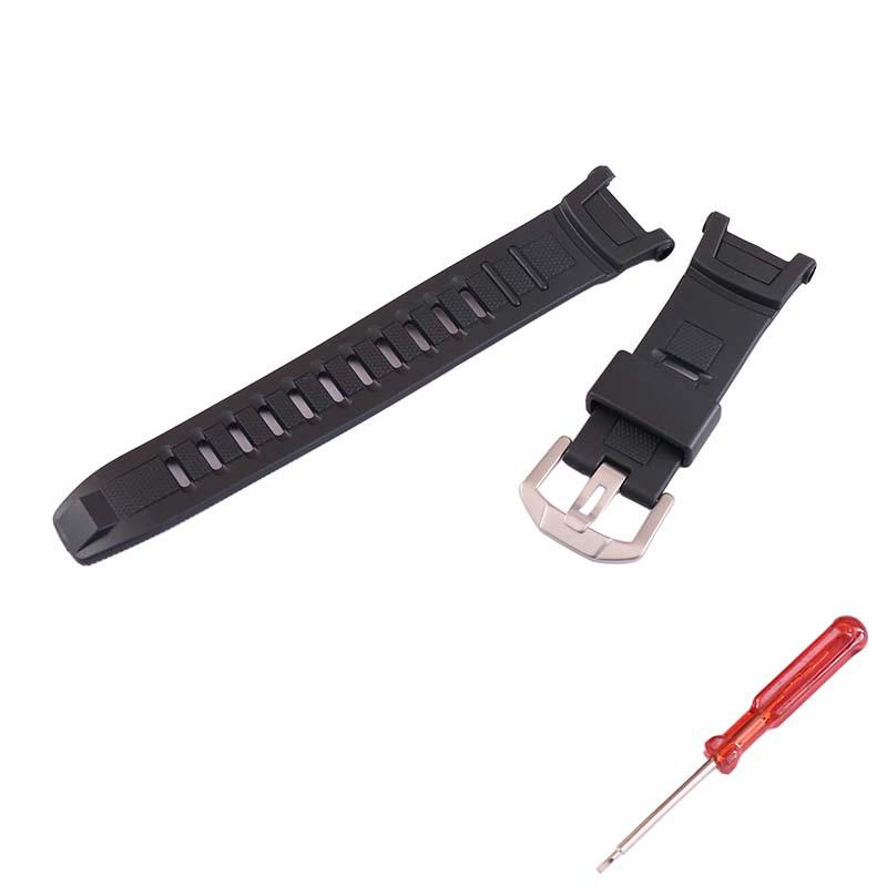 Resin Buckle Strap for PRG-130-1V & PRW-1500 Watches - Unisex Outdoor Sports Accessory