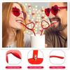 Rimless Heart Sunglasses, Candy Color Fun Glasses, Bachelor & Wedding Party Favors, Gift for Guests & Party Decor