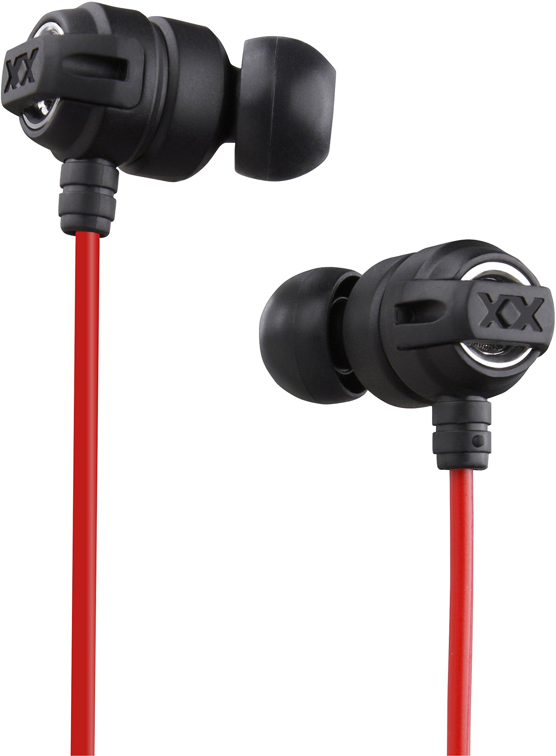 

JVC Kenwood JVC HA-FX1X Earphones, Wired, Black, In-Ear, XX Series, Powerful, Deep Bass, Comes with Dedicated Hard Case, Carbon Diaphragm, Clear