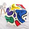 1pc Abstract Shapes Automatic Open/Close Umbrella with One Touch Button,, Windproof Design   Lightweight Portable Umbrella for Women & Men6043