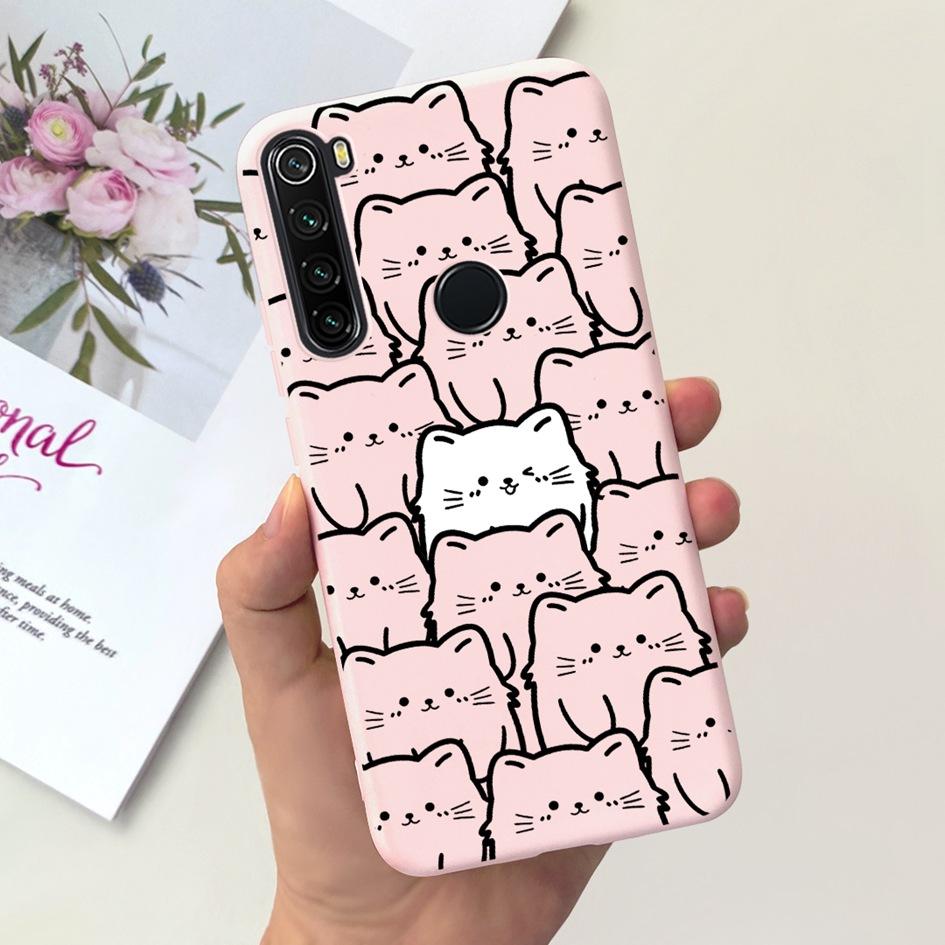 For Phone Cover Xiaomi Redmi Note 8 8T Case Popular Flower Slim Soft Silicone Coque For Xiaomi Redmi Note 8 Pro Note8 8 T Fundas